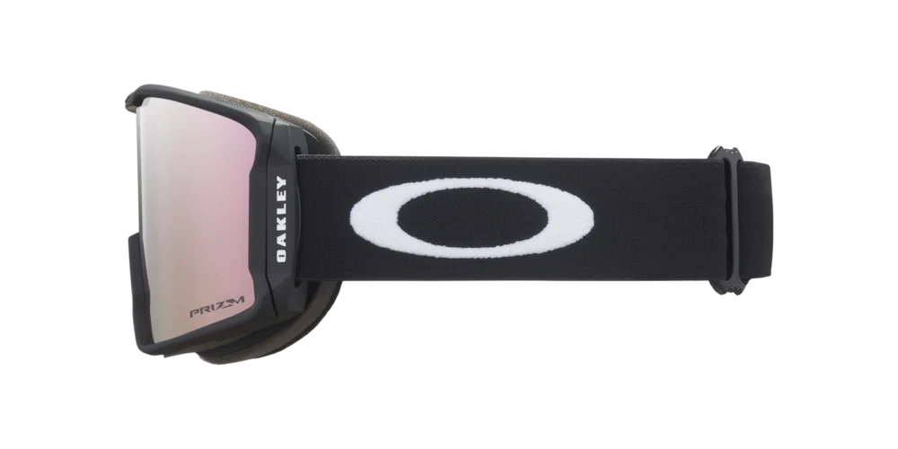 Oakley Line Miner M Goggle Prizm Rose Gold Iridium Lenses, Matte Black Strap