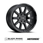 Black Rhino Chase 18x9.0 6x114.3 Matte Black RF