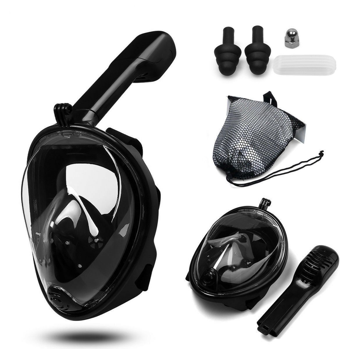 Full Face Snorkelling Snorkel Mask Diving Goggles Breath For GoPro Swimming AU