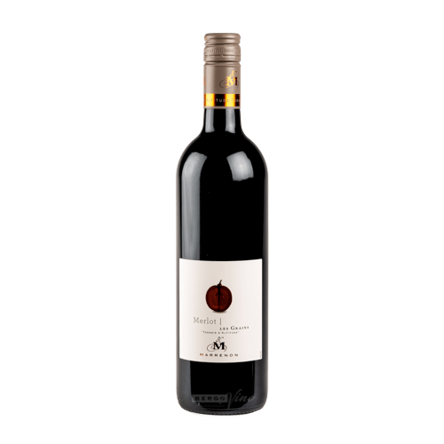 Overvloed Zonder hoofd evenwichtig Marrenon, "les Grains", Merlot | Rode wijn uit Frankrijk | BergoVino –  BergoVino ''Uw online wijn adviseur''