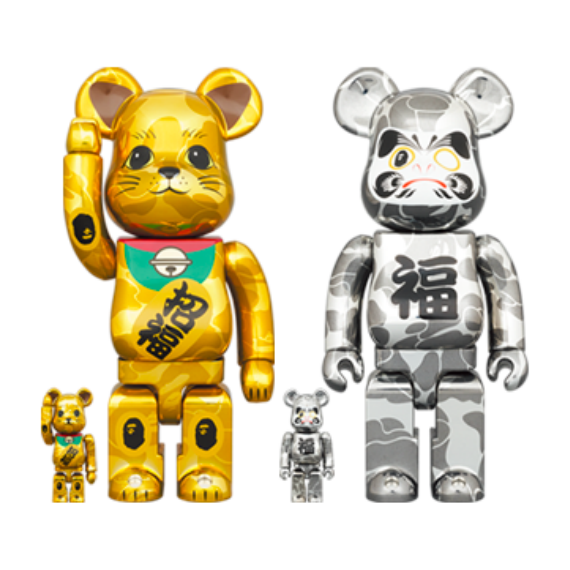 今年の新作から定番まで！ BE@RBRICK BAPE ペコちゃん 100％ & 400