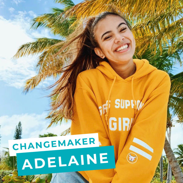 Yoobi's Changemaker Series continues with Adelaine Morin, learn more about how she strives to make change for girls with her Girls Supporting Girls line and why she looks up to Ariana Grande.