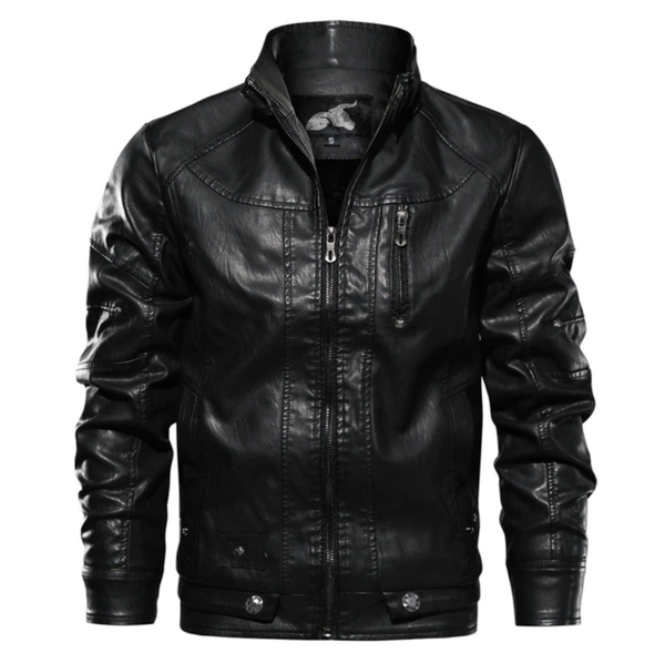 Vegan Leather Lone Rider Jacket