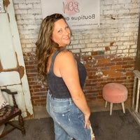 ZENANA-Callie Cami-Black - BOM-Boutique on Main