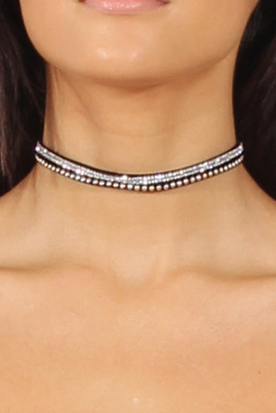 double strap choker