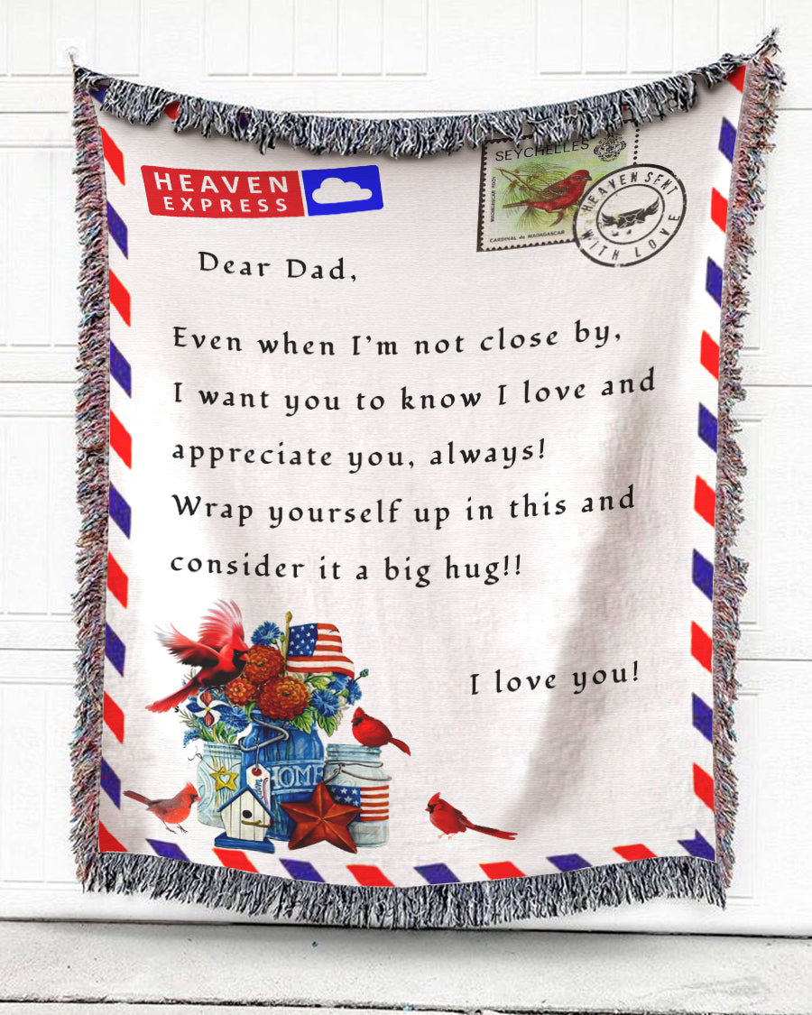 personalized blankets for father's day