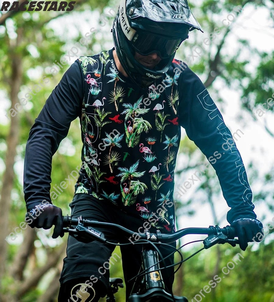 Downhill Jersey MTB MX Cycling Mountain 