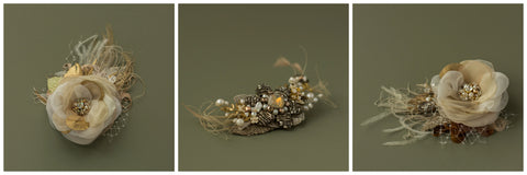 LeFlowers Bridal Rustic Greenery pre-collection wedding accessories