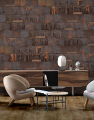 PHE19, Rusted Metal Black by Piet Hein Eek