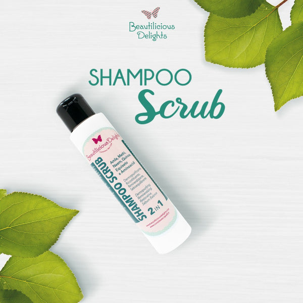 shampoo scrub dermopurificante all amla methi neem