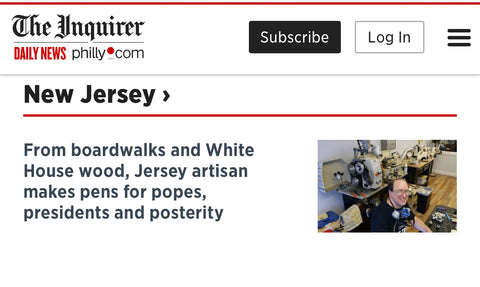 GW Pens featured in Philadelphia Inquirer