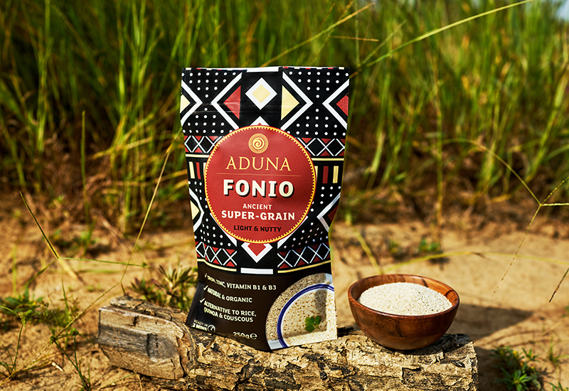 Fonio Grain bowl and pouch