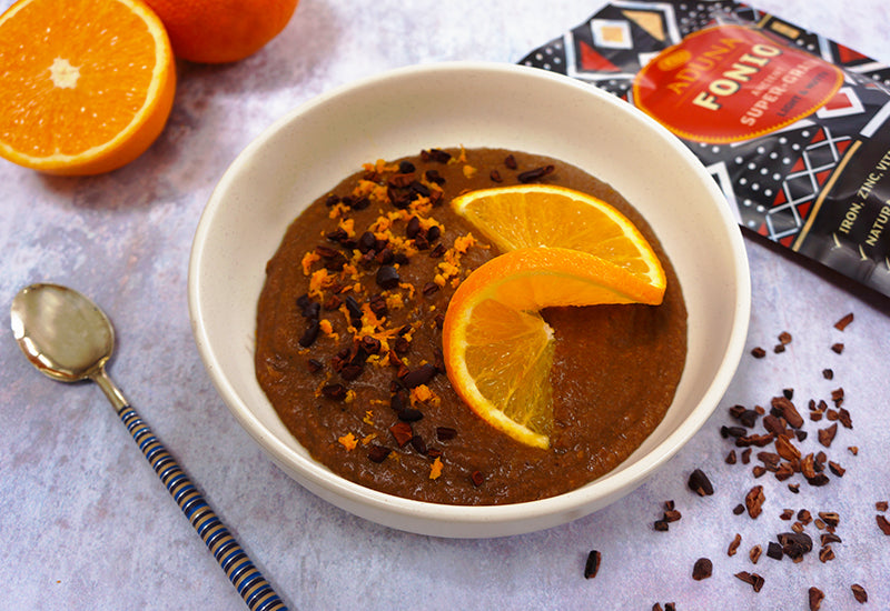 Aduna Choc-Orange Fonio Porridge