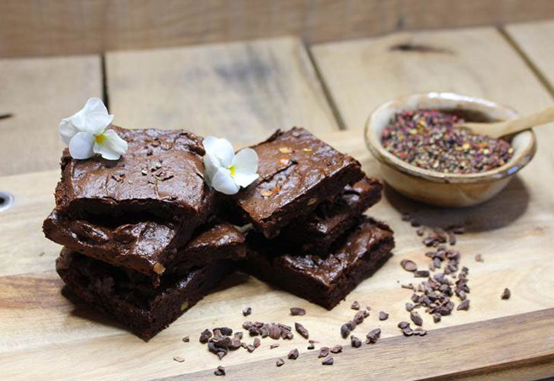 Aduna Sea Salt & Pistachio Brownies Recipe