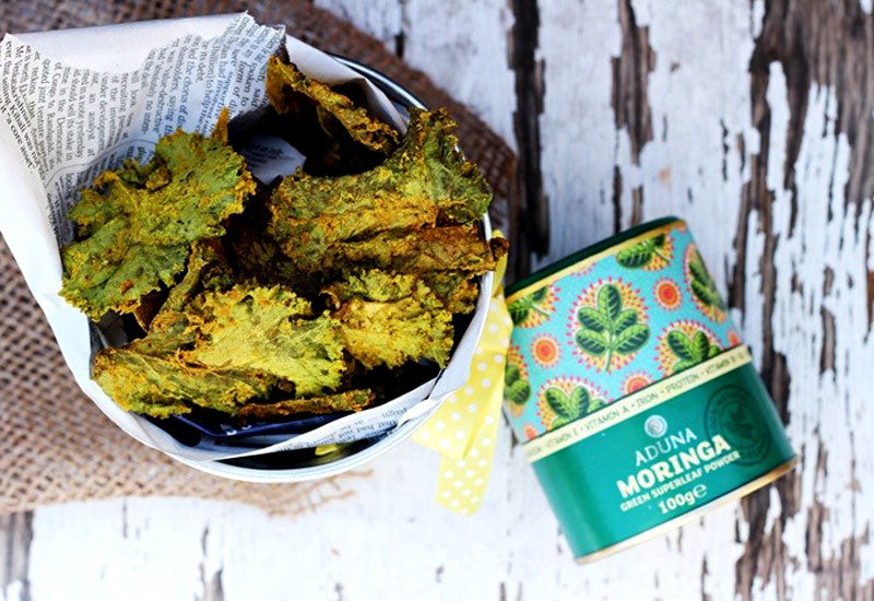 Moringa & Turmeric Kale Chips