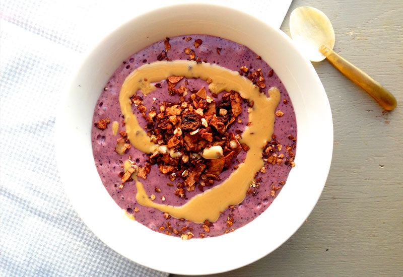 Baobab Smoothie Bowl with Granola & Nut Butter