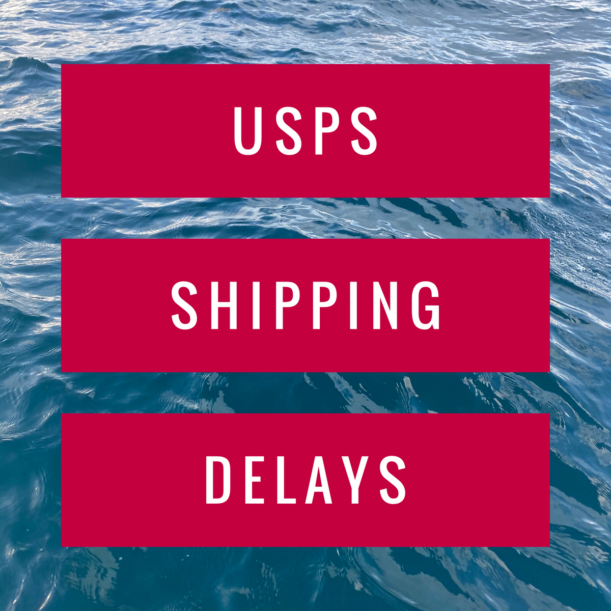USPS Holiday Shipping Delays Hook & Harbor Co.