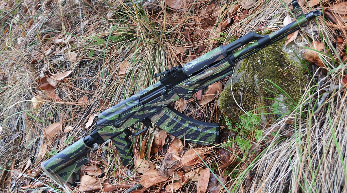 AK-47 Rifle Skin (GS Vietnam Tiger Stripe)