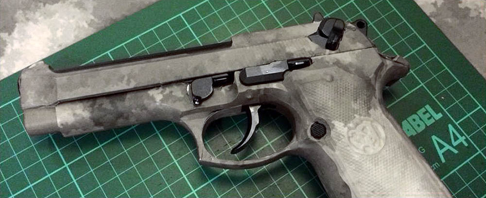Finished A-TACS AU Pistol Skin