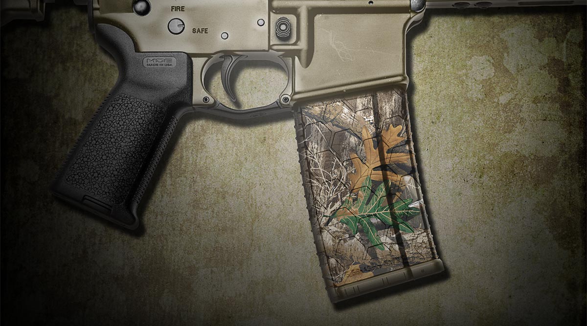 AR-15 Mag Skin (Realtree Edge)