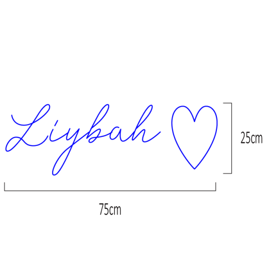 Custom Sign for Saliah Mahmood