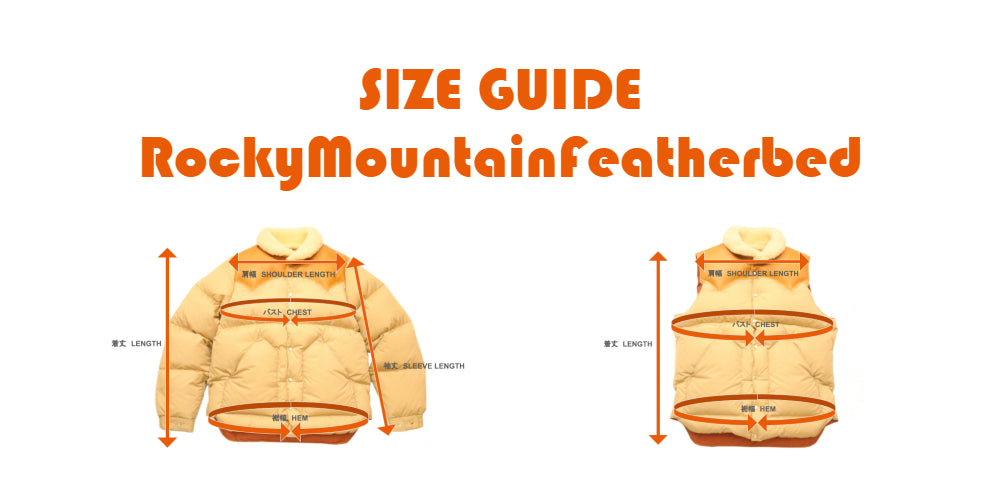 How to select the size of RockyMountainFeatherbed (Rocky Mountain