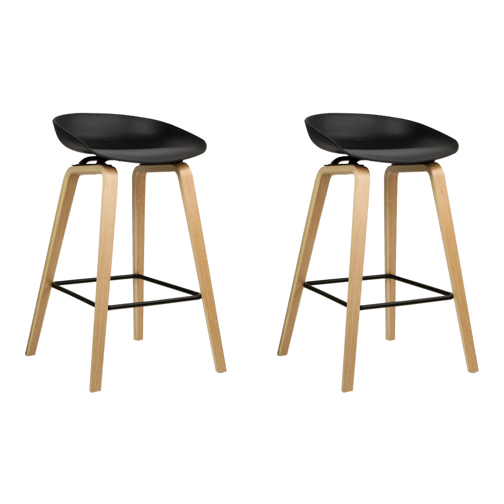 wood square bar stools