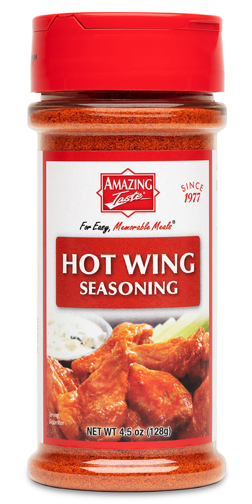 Hot Wing Seasoning Shaker – Amazing Taste Foods Inc