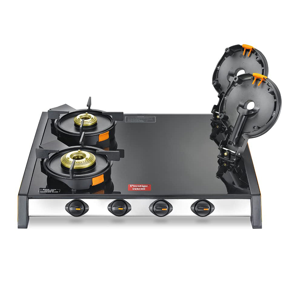 prestige hybrid gas stove with induction cooktop