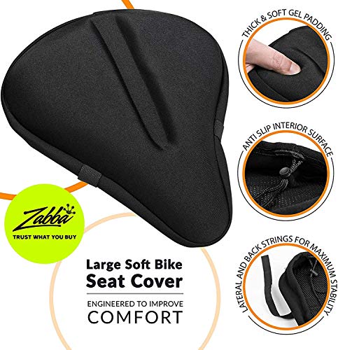 bikeroo large peloton seat cushion