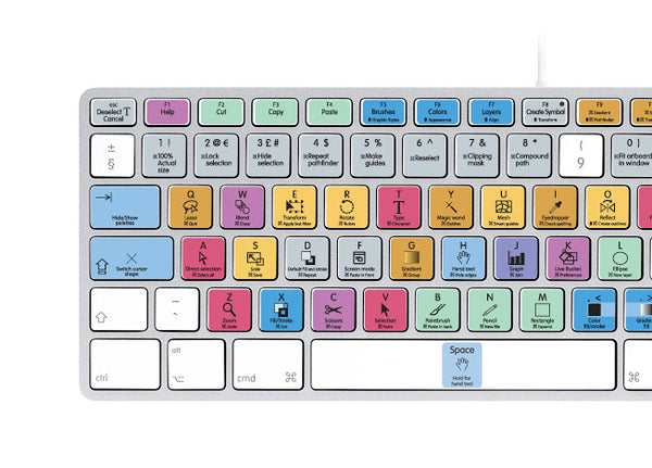 Adobe Illustrator Keyboard Stickers Mac Miuxe