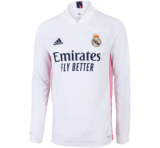 Contribuir valor pimienta Camiseta Manga Larga Primera Equipación Real Madrid 20/21 Hombre - Real  Madrid CF | EU Tienda