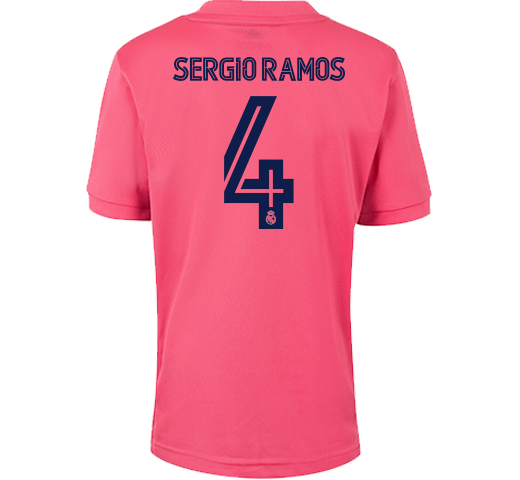 4 Sergio Ramos Camiseta Segunda Equipación Real Madrid 20/21 Niño – Real  Madrid CF | EU Tienda