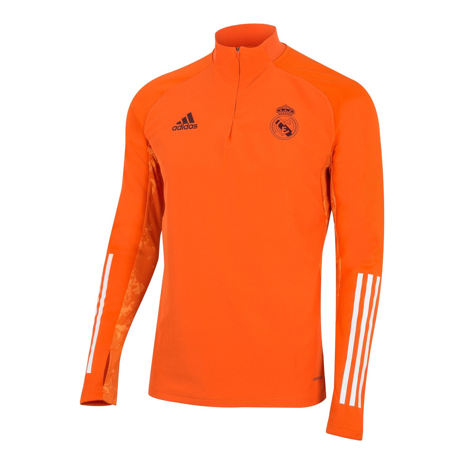 real madrid orange jersey long sleeve