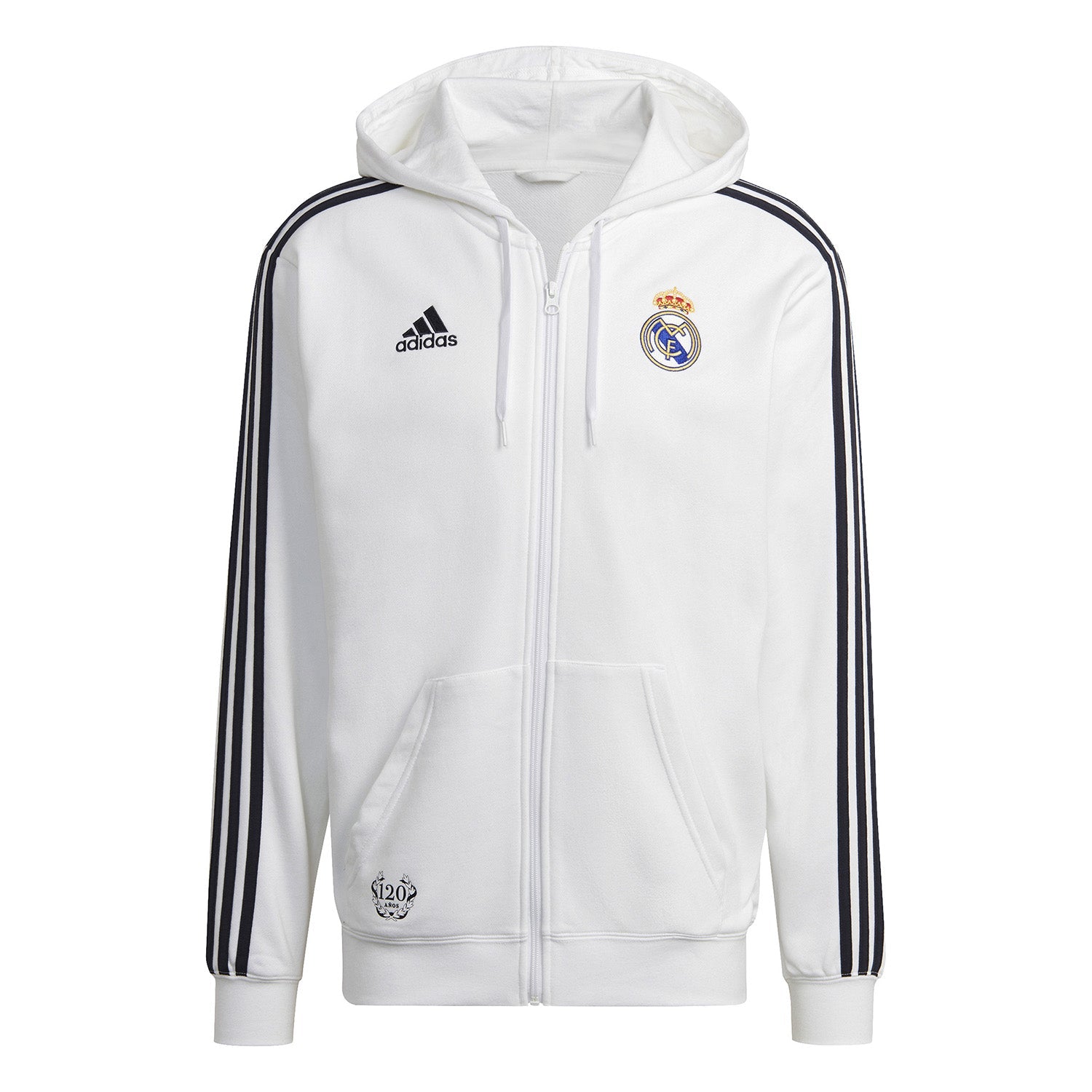 Real Madrid Chaqueta Capucha Hombre adidas 22/23 - Real CF | EU Tienda