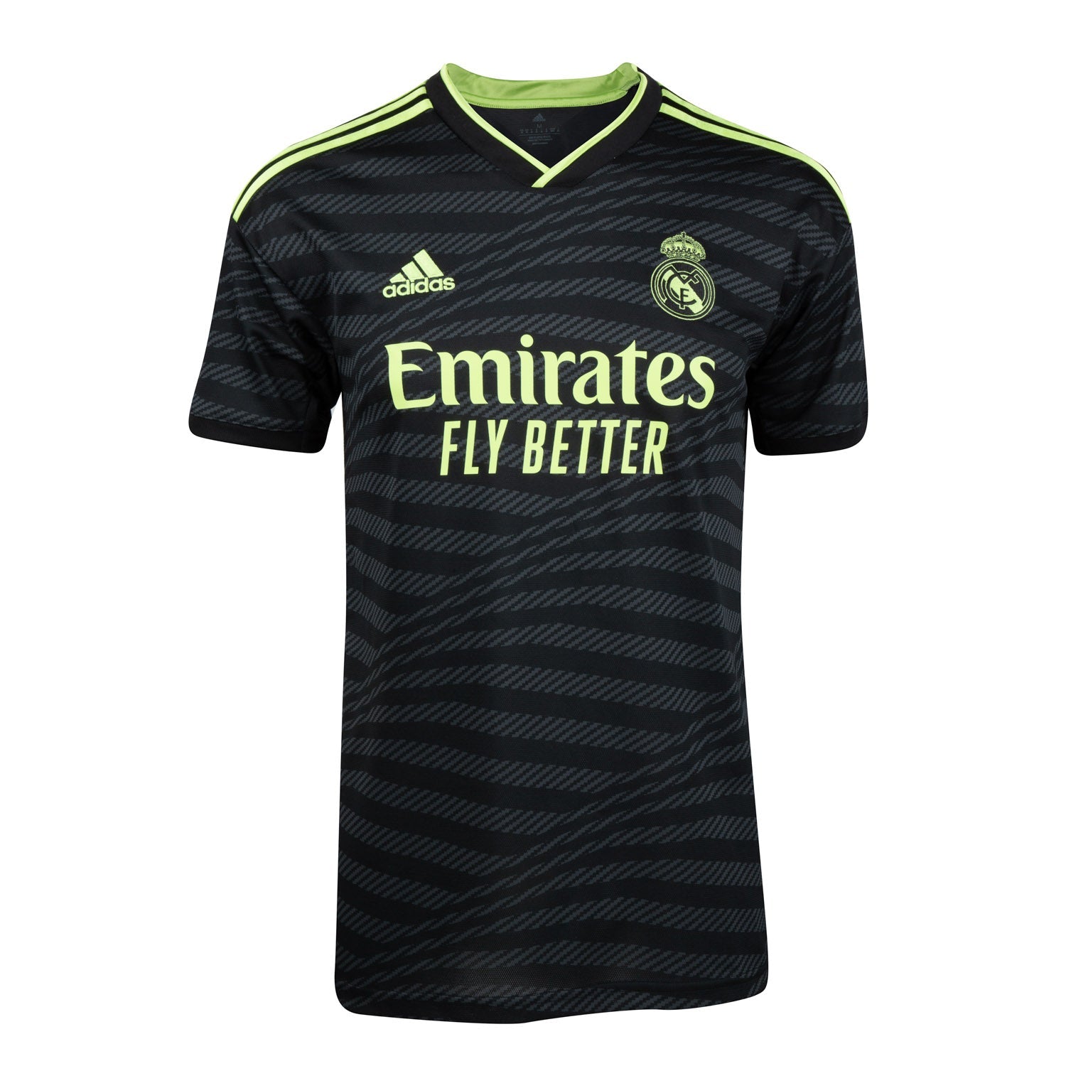 Real Madrid Camiseta Hombre Tercera Equipación Negra 22/23 Real