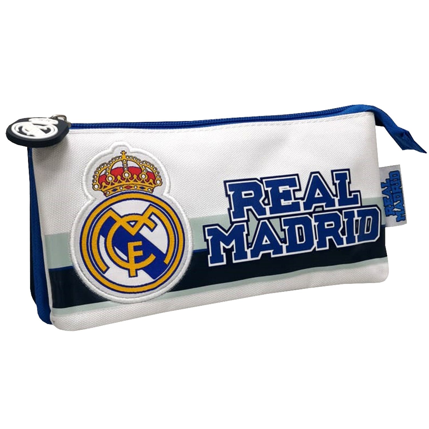 Burlas Espesar cilindro Estuche Triple Compartimento Real Madrid - Real Madrid CF | EU Tienda