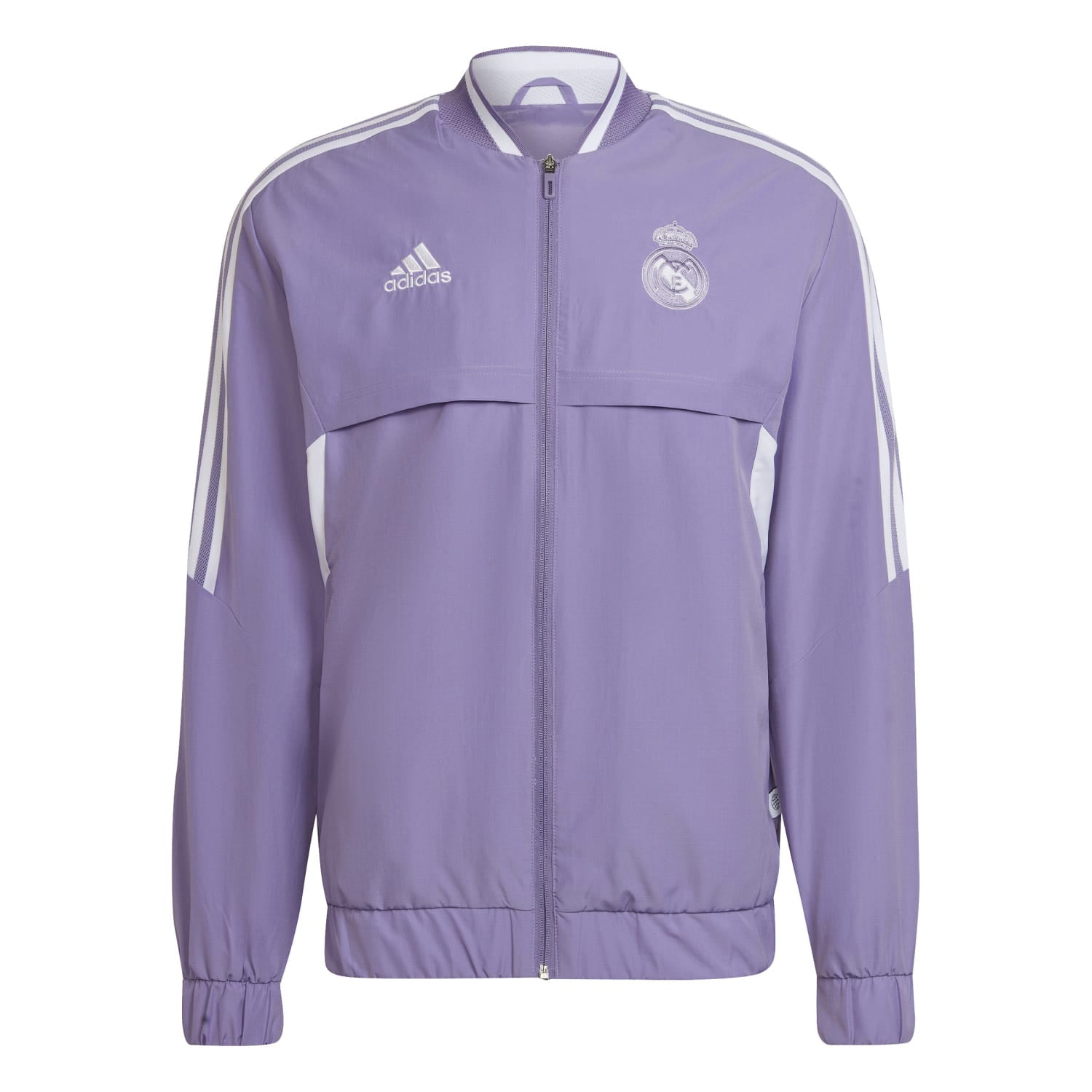 Real Madrid Chaqueta Himno Hombre Morada 22/23 - Real Madrid Tienda