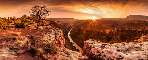 Grand Canyon National Park during sunset