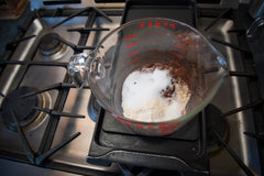 Dry Ingredients for Chocolate Keto Coconut Flour Cookies