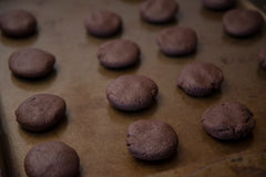 Finished Chocolate Keto Cookies!