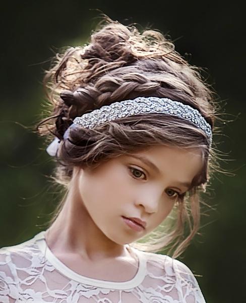 Happy day Bridal & Flower Girl Wedding Rhinestone Bling Headband – Think  Pink Bows
