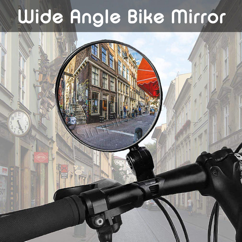 wide angle bike mirror