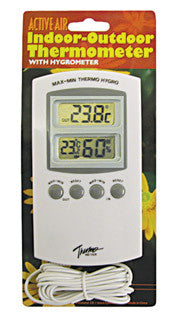 Active Air Indoor-Outdoor Thermometer w/Hygrometer
