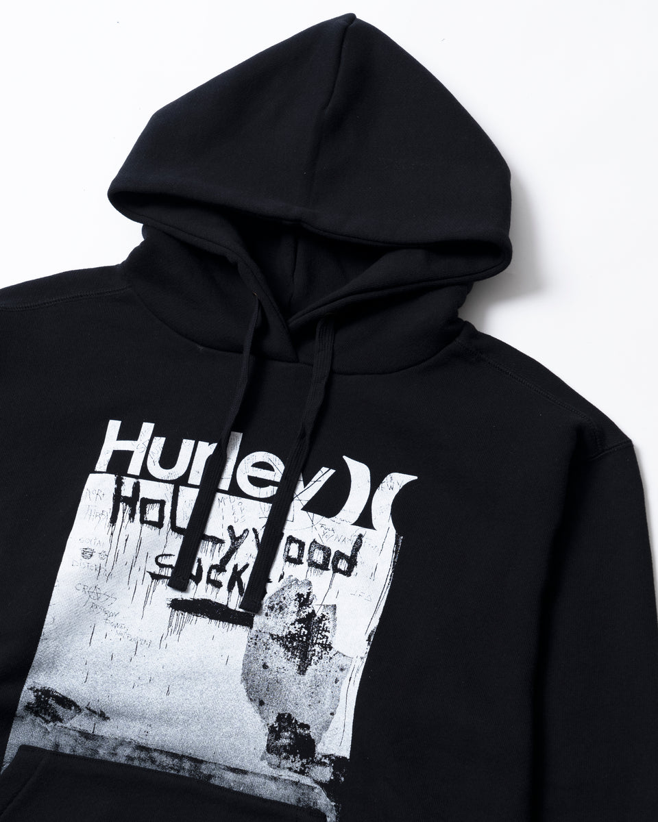 高価値】 Hurley ハーレー パーカー 長袖 プリントロゴ 刺繍ロゴ M