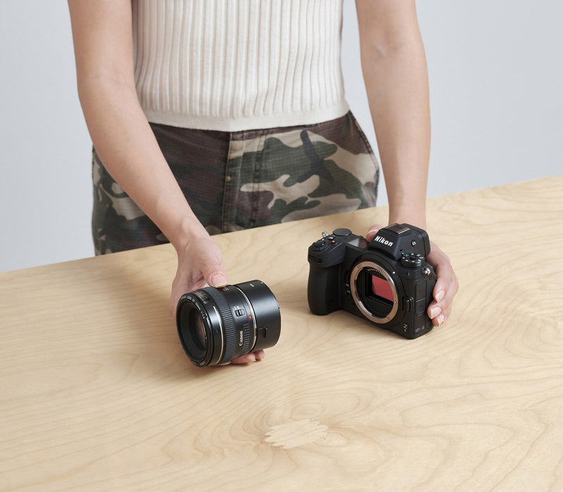 Canon (EF / EF-S) Lens Mount to Nikon Z Camera Mount (Electronic)