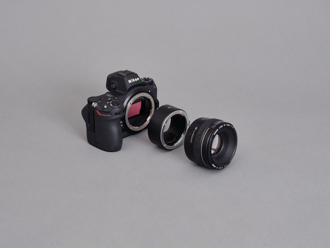 Canon (EF / EF-S) Lens Mount to Nikon Z Camera Mount (Electronic)