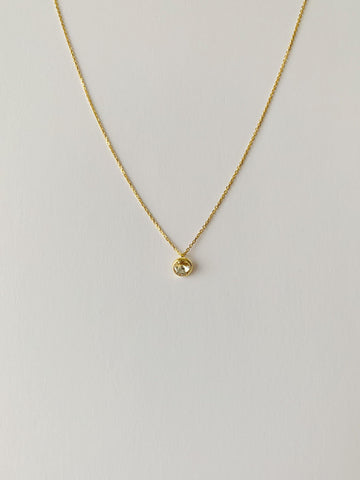 Chiara Gold Necklace - Amillis
