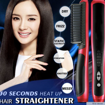 ASL-908 Fast Brush Hair Straightener Comb – Lelong Mart Pte Ltd