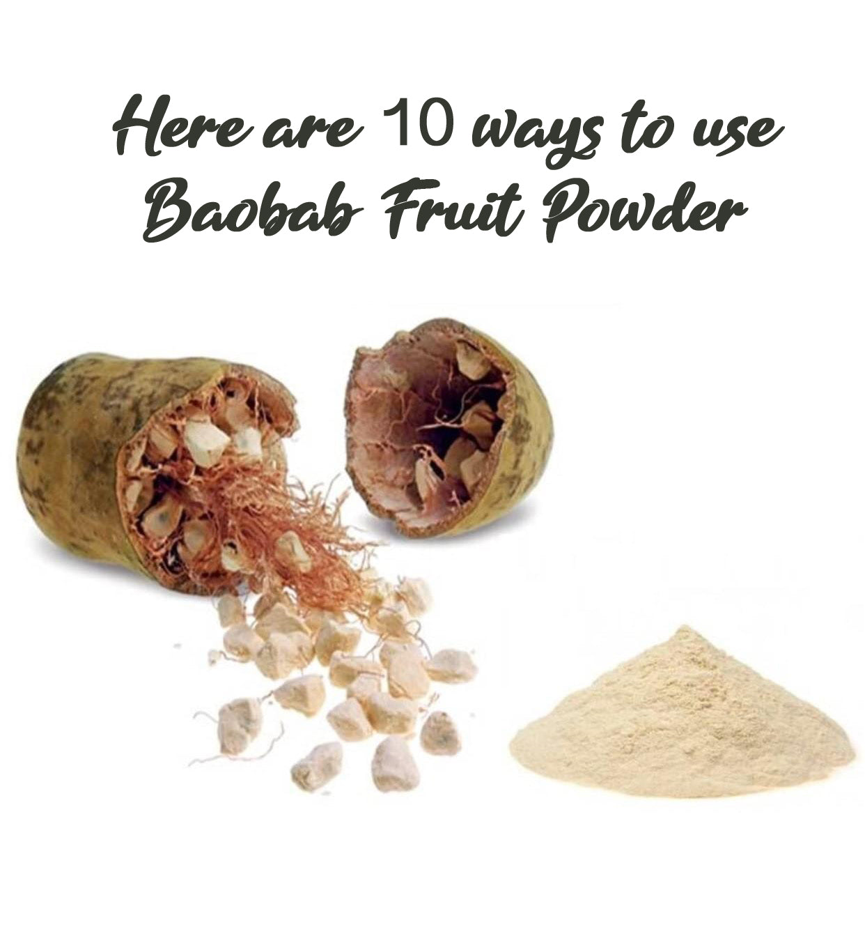 10 ways to use baobab fruit powder